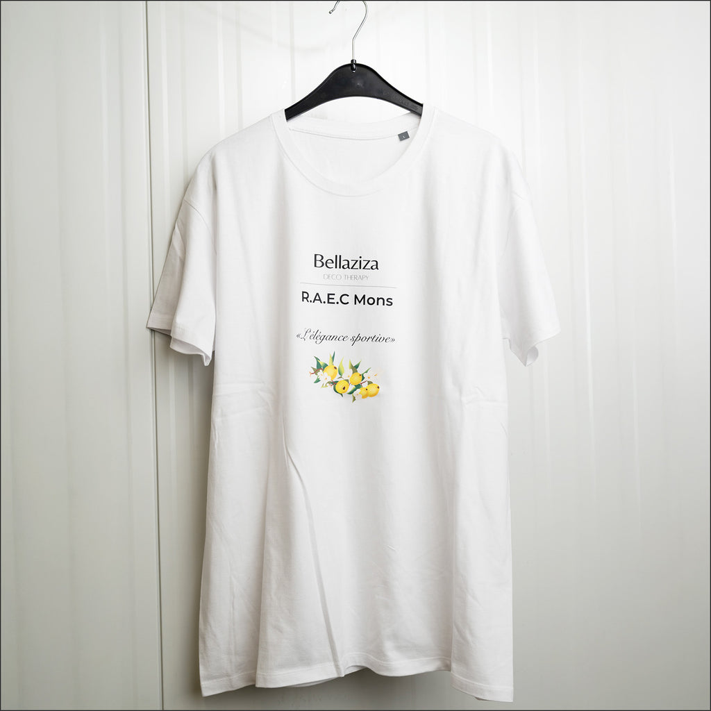 T-shirt 'bellaziza' jaune