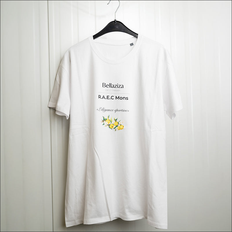 T-shirt 'bellaziza' jaune